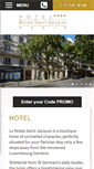 Mobile Screenshot of hotelrelaissaintjacques.com